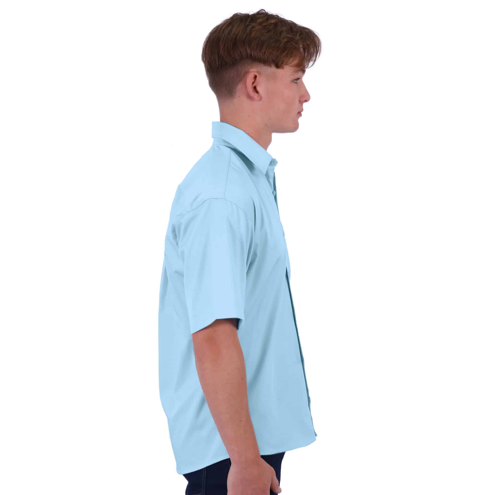Classic Woven Shirt Short Sleeve - Image 4