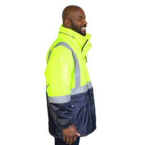 High Visibility Parka Jacket - Image 3