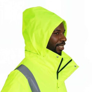 High Visibility Parka Jacket - Image 5