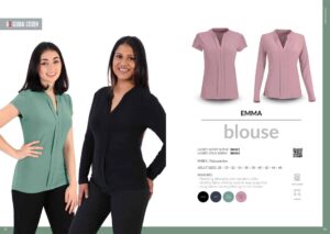 Emma  Blouse - Short Sleeve - Image 7