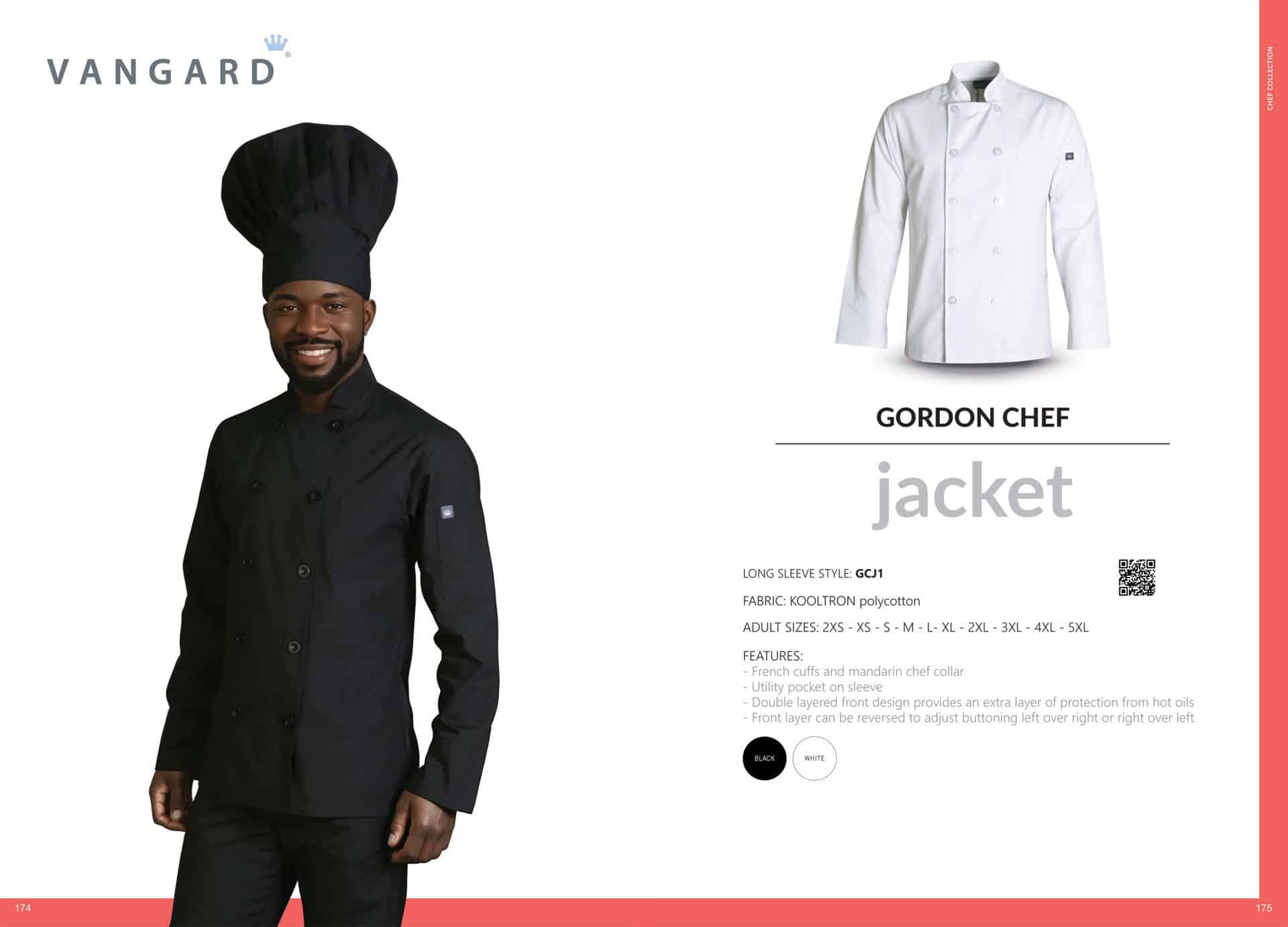 Gordon Chef Jacket - Image 7