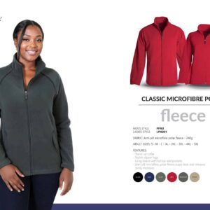 Ladies Classic Microfibre Polar Fleece - Image 10