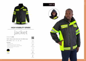 High Visibility Spark Jacket - Image 8