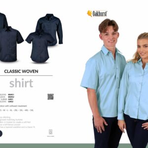 Alternative view of Ladies Classic Woven Shirt Short Sleeve