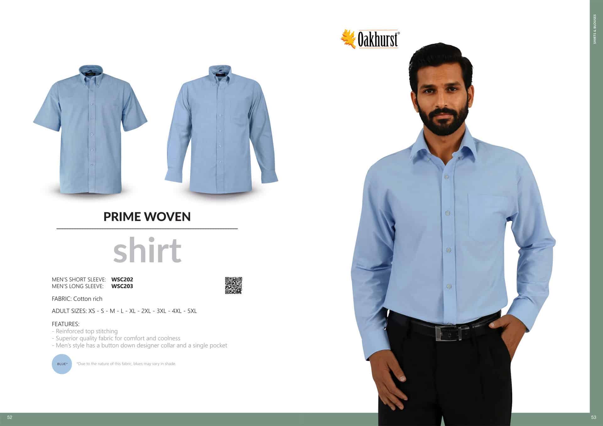 Prime Woven Shirt Long Sleeve - Image 6