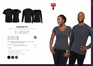Ladies 150g Fashion Fit T-Shirt - Image 3