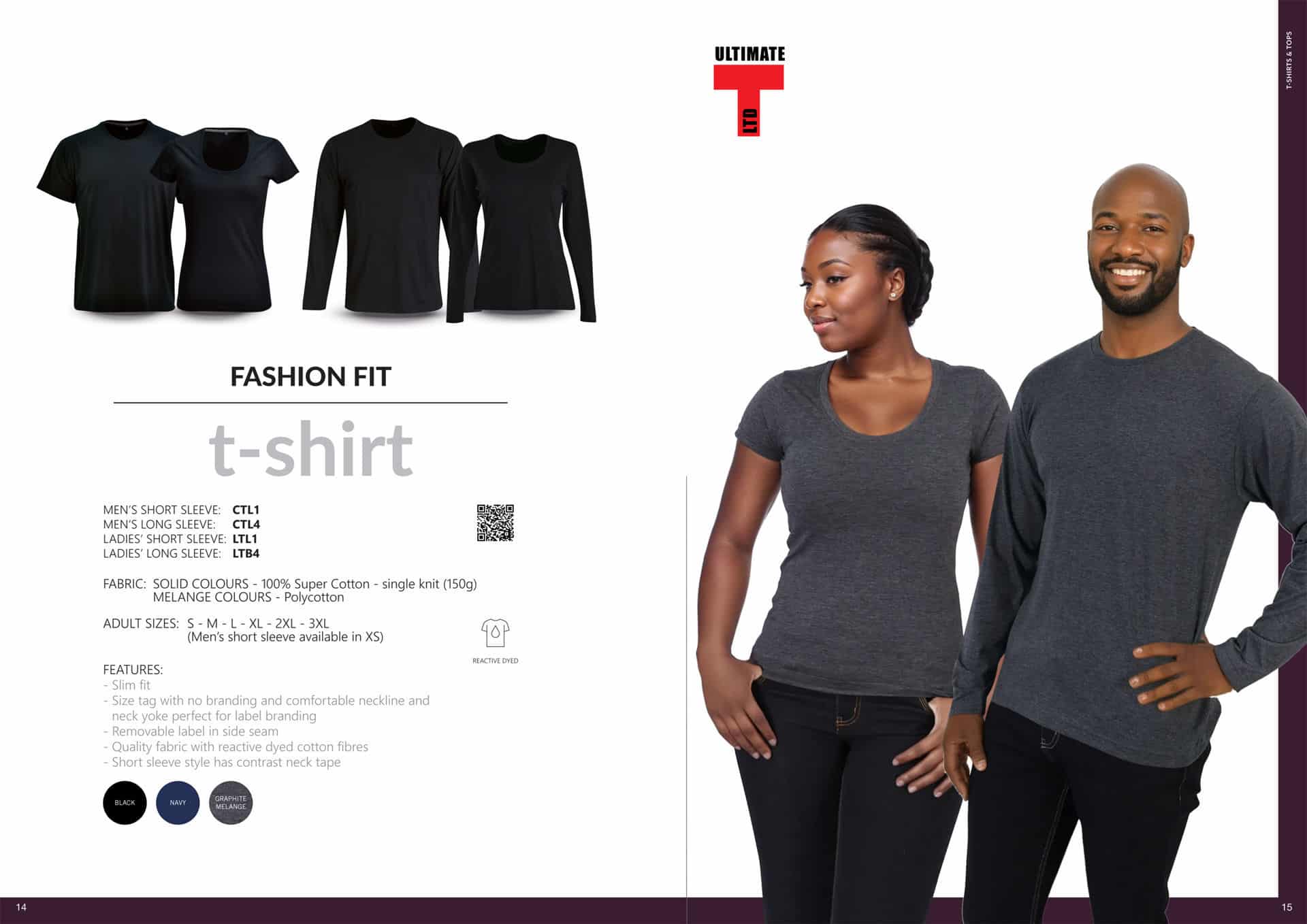 Ladies 150g Fashion Fit T-Shirt - Image 3