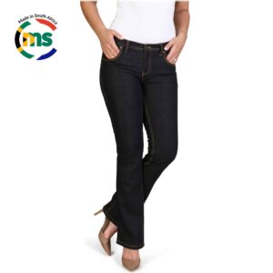 Alternative view of Ladies Stretch Denim Jeans - 5 Pocket