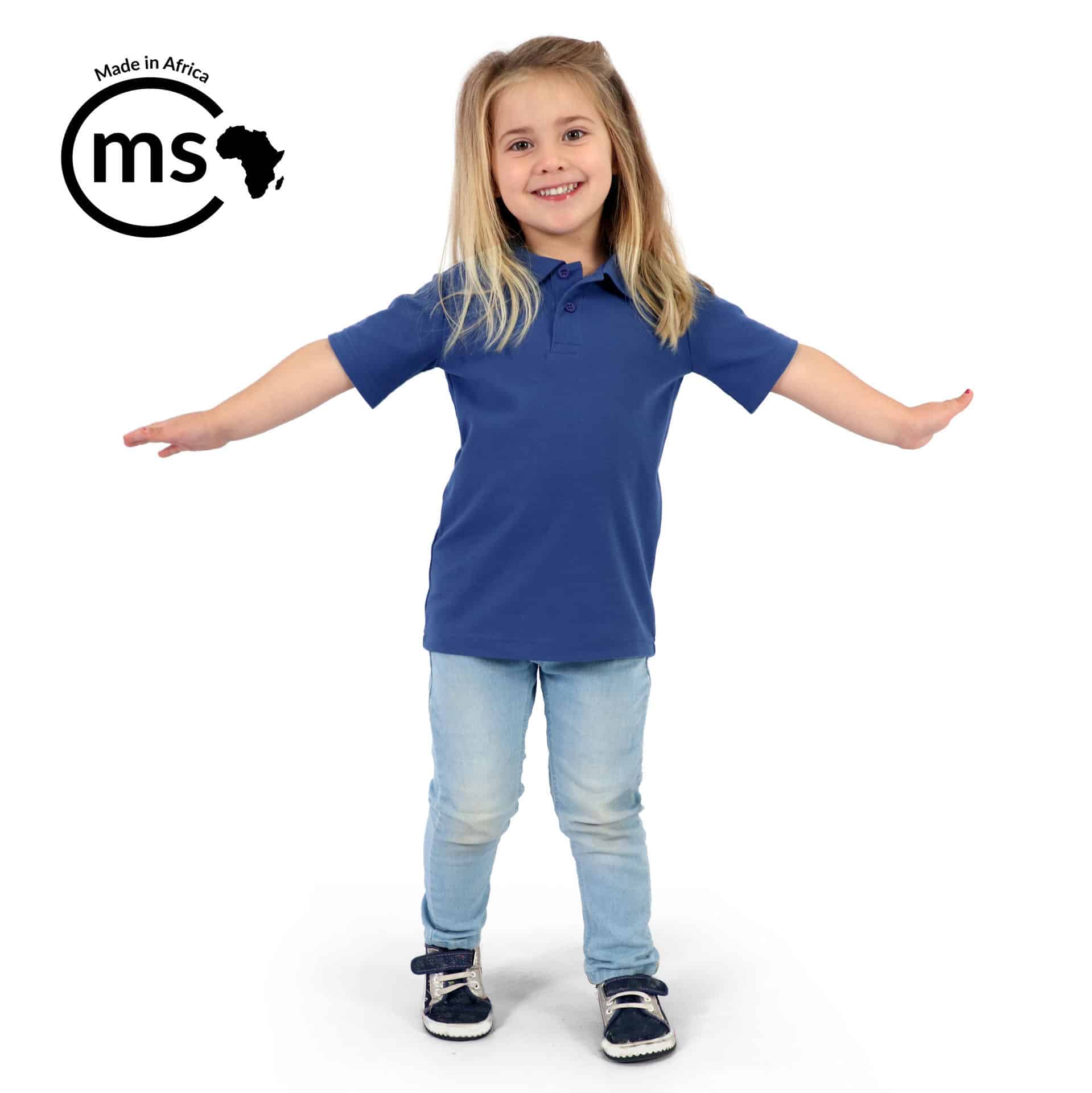 175g Youth Classic Pique Knit Polo - Image 2