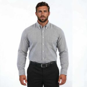 Brooklyn Long Sleeve Stripe Shirt - Image 3