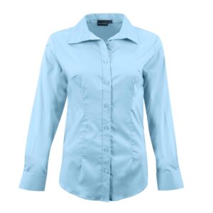 Victoria Long Sleeve Stretch Shirt — Victoria Long Sleeve Stretch Shirt