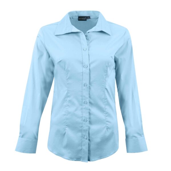 Victoria Long Sleeve Stretch Shirt — Victoria Long Sleeve Stretch Shirt