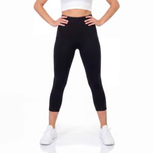 Ladies' Active Pocketed 3/4 Pants - Image 2