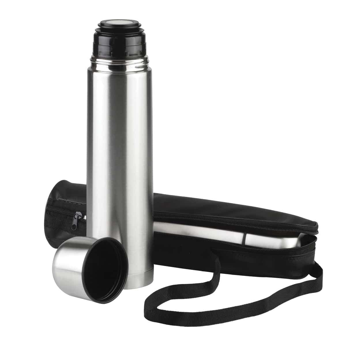 1L Stainless Steel Flask - Image 2
