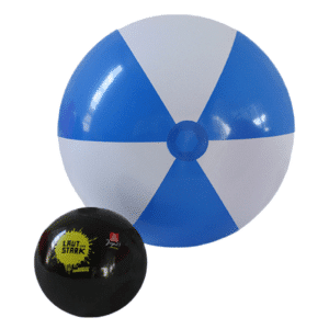 Two Tone 1.2m Big Beach Balls - Image 2