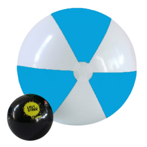 Two Tone 1.2m Big Beach Balls - Image 5