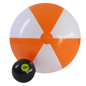 Two Tone 1.2m Big Beach Balls - Image 4