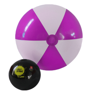 Two Tone 1.2m Big Beach Balls - Image 8