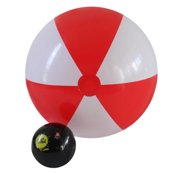 Two Tone 1.5m Big Beach Balls — AUTO-DRAFT