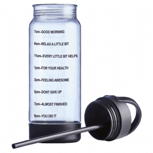 1L Torrent Water Bottle With Straw — 1L Torrent Water Bottle With Straw