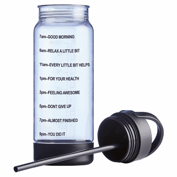 1L Torrent Water Bottle With Straw — 1L Torrent Water Bottle With Straw