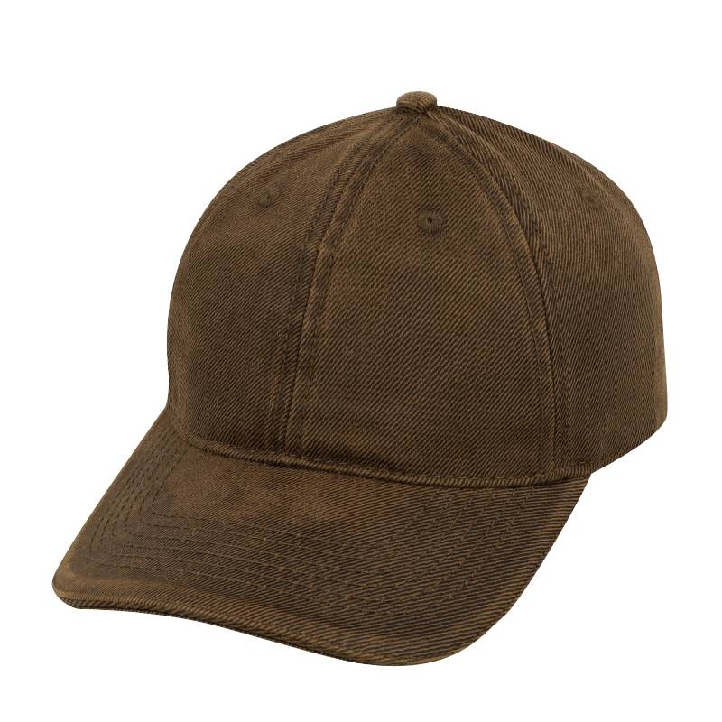 Dual Tone Oil Skin 6 Panel Cap - Image 3