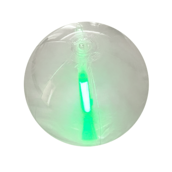 Clear Glow Stick Beach Ball – 30cm — AUTO-DRAFT