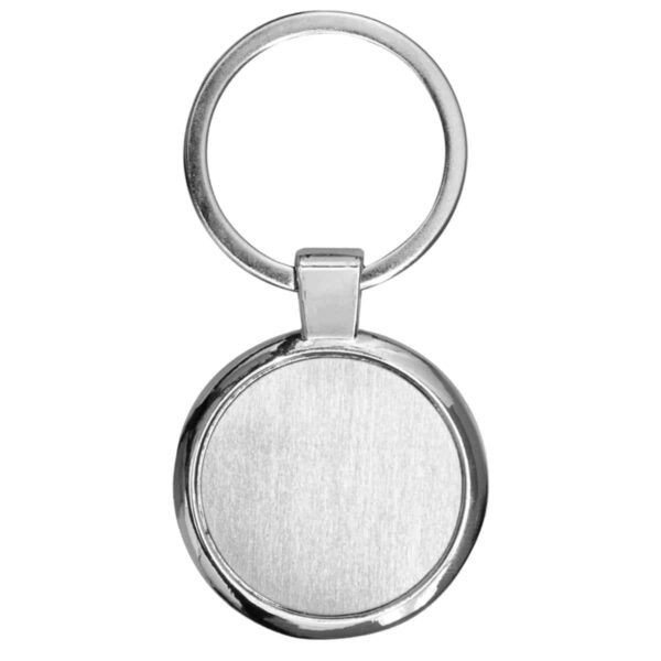 Biru Round Dome Keyring — Biru Round Dome Keyring