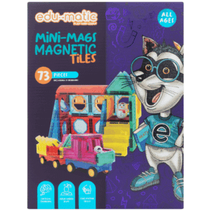 73 Magnetic Tiles, Windows, Stickers and Snowmen - Image 2