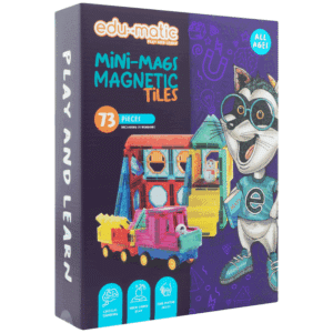 73 Magnetic Tiles, Windows, Stickers and Snowmen - Image 3