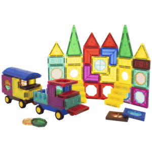 73 Magnetic Tiles, Windows, Stickers and Snowmen - Image 13
