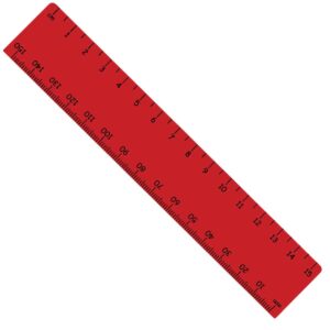 Alternative view of Echo 15cm Ruler