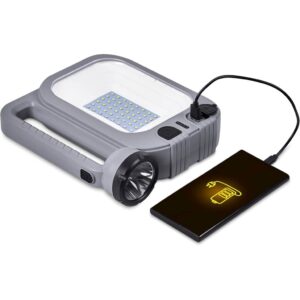 Swiss Cougar Hanoi Solar Lantern & Power Bank - 2,400mAh - Image 3