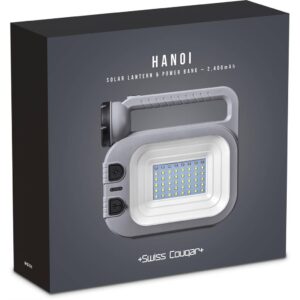 Swiss Cougar Hanoi Solar Lantern & Power Bank - 2,400mAh - Image 7