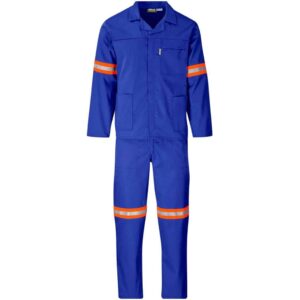 Trade Polycotton Conti - Suit Reflective Arms, Legs & Back - Orange Tape - Image 13