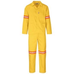 Trade Polycotton Conti - Suit Reflective Arms, Legs & Back - Orange Tape - Image 15