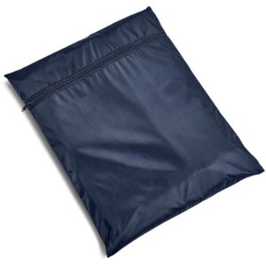 Outdoor Hi-Viz Reflective Polyester/PVC Rainsuit - Navy - Image 3