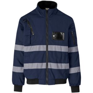 Techno Padded Hi-Viz Reflective Bunny Jacket — Techno Padded Hi-Viz Reflective Bunny Jacket