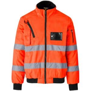 Techno Padded Hi-Viz Reflective Bunny Jacket - Image 9