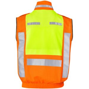 Metro Two-Tone Hi-Viz Reflective Zip-Off Jacket - Image 4