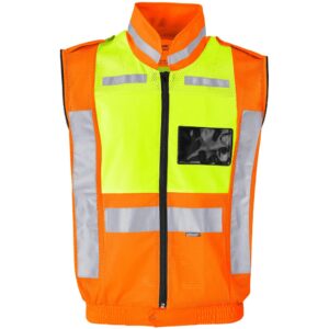 Metro Two-Tone Hi-Viz Reflective Zip-Off Jacket - Image 15