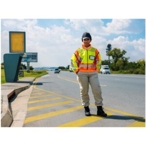 Metro Two-Tone Hi-Viz Reflective Zip-Off Jacket - Image 19