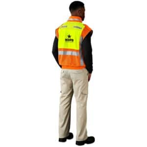Metro Two-Tone Hi-Viz Reflective Zip-Off Jacket - Image 13