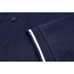 Alternative view of Mens Ash Golf Shirt - Navy