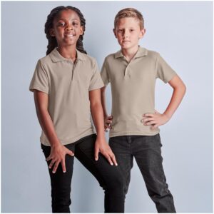 Alternative view of Kids Basic Pique Golf Shirt