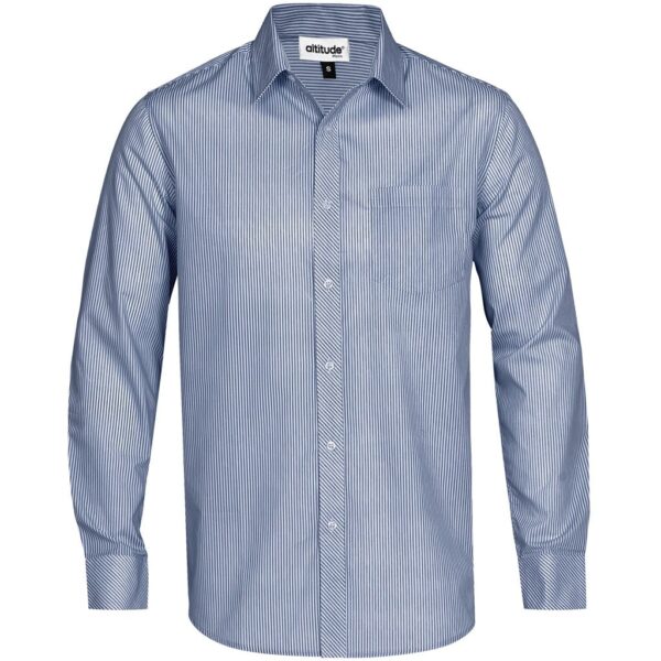 Mens Long Sleeve Birmingham Shirt – Navy — Mens Long Sleeve Birmingham Shirt – Navy
