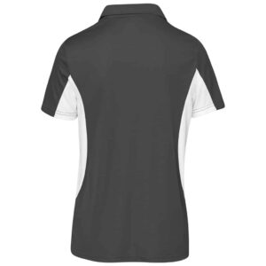 Alternative view of Kids Championship Golf Shirt - Grey