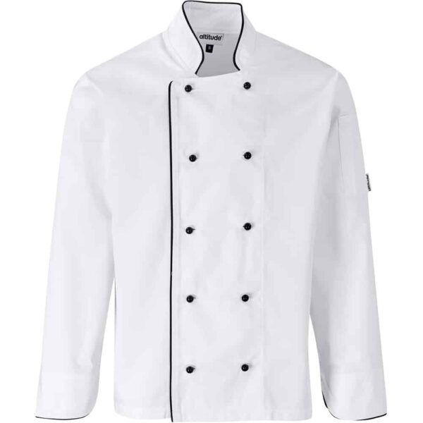 Unisex Long Sleeve Dijon Chef Jacket — Unisex Long Sleeve Dijon Chef Jacket
