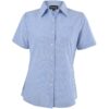 Ladies Short Sleeve Drew Shirt – Light Blue — Ladies Short Sleeve Drew Shirt – Light Blue