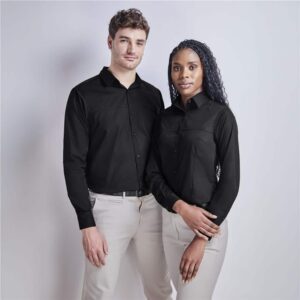 Alternative view of Ladies Long Sleeve Empire Shirt
